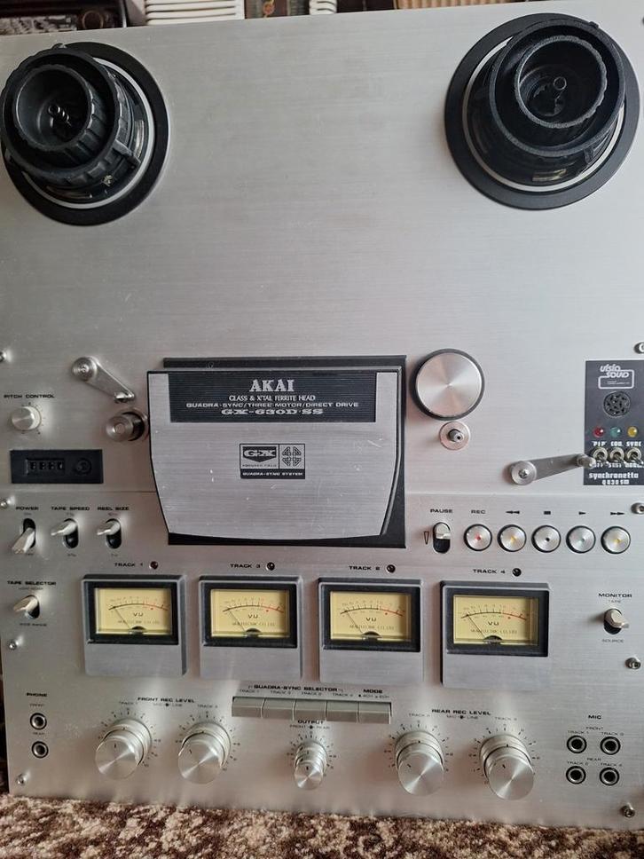 Akai GX-630D-SS Bandrecorder, Audio, Tv en Foto, Bandrecorders, Bandrecorder, Met banden, Ophalen