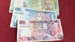 Bankbiljetten Sri Lanka. 3 stuks, Ophalen of Verzenden, Overige landen