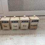 Hele oude porseleinen voorraadbussen, Ophalen of Verzenden