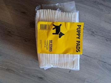 Puppy plasmatjes / puppy pads beschikbaar voor biedingen