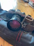Minolta XG-M analoog fotottoestel extra lenzen etc, Ophalen of Verzenden, Gebruikt, Overige typen