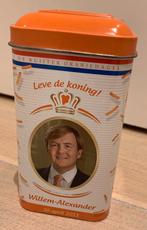 De Ruijter oranjehagel blik 200 jr koninkrijk+inhuldiging WA, Ophalen of Verzenden, Gebruikt