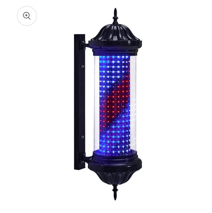 kapperspaal,kapsalon lamp,kappers,kapsalon,barber, barbier, Huis en Inrichting, Woonaccessoires | Overige, Nieuw, Ophalen of Verzenden