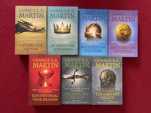 GEORGE R.R.MARTIN HET LIED VAN IJS EN VUUR DE COMPLETE SERIE, Boeken, Fantasy, Gelezen, Ophalen of Verzenden