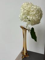 Elegante glazen vaas, Huis en Inrichting, Overige kleuren, Ophalen of Verzenden, 75 cm of meer, Glas