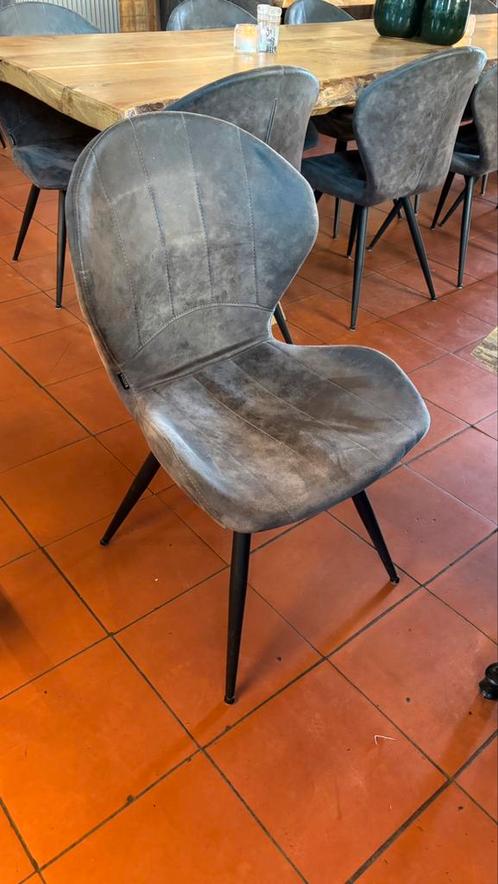 MXsofa stoelen, Huis en Inrichting, Stoelen, Zo goed als nieuw, Vijf, Zes of meer stoelen, Stof, Grijs, Ophalen