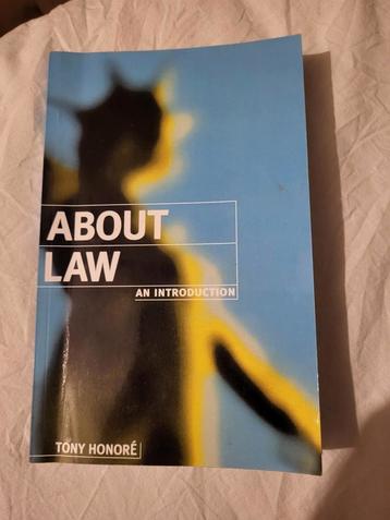 About Law - Tony Honoré beschikbaar voor biedingen