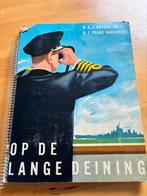 Oud plakboek over scheepvaart “ op de lange deining”, Ophalen of Verzenden