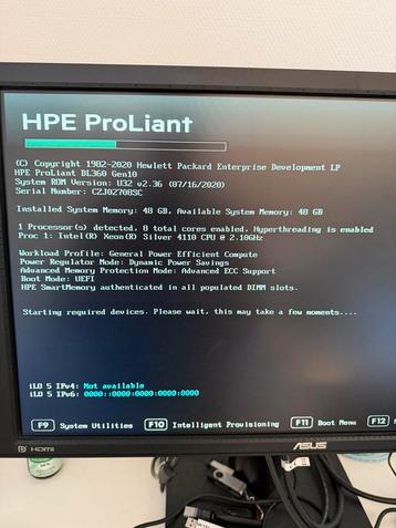 -= HP Proliant DL360 Gen10 - 4110 - 8 SFF - 2 x 960GB SSD =- beschikbaar voor biedingen