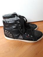 Hoge gympen bont zwarte le qocsportif zwart mt 38, Kleding | Dames, Schoenen, Zwart, Ophalen of Verzenden, Le qocsportif, Sneakers of Gympen