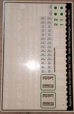 Lego trein stickers 12v 12 volt 7740 nieuw ongebruikt mooi, Kinderen en Baby's, Speelgoed | Duplo en Lego, Ophalen of Verzenden