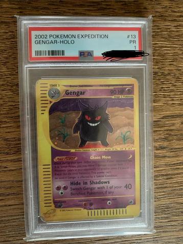 Gengar holo expedition 13/165 PSA
