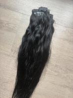 Zwarte tape extensions, Verzenden, Zo goed als nieuw, Pruik of Haarverlenging