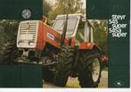 folder Steyr 545super tractor, Ophalen of Verzenden, Zo goed als nieuw, Folder