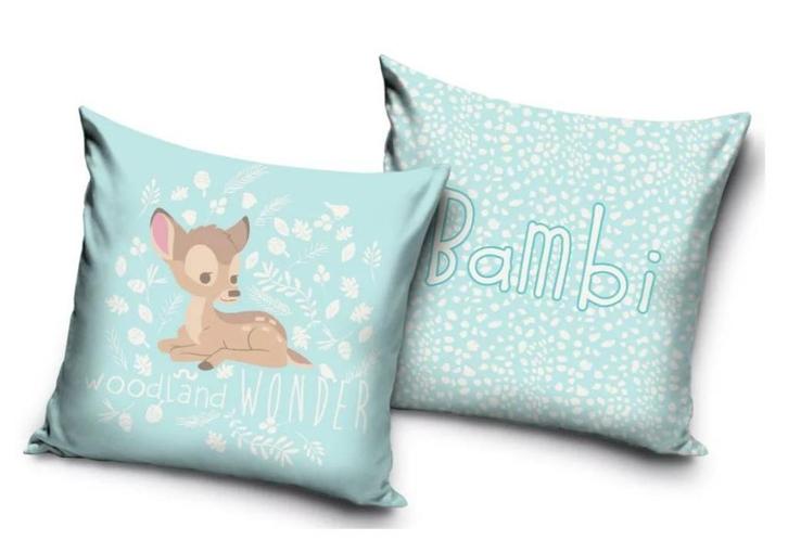 Bambi Kussen Dubbelzijdig - Disney Sierkussen, Kinderen en Baby's, Kinderkamer | Inrichting en Decoratie, Nieuw, Kleed of Kussen
