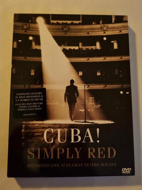 SIMPLY RED - 5 Muziekdvd's - vanaf 2.75€, Cd's en Dvd's, Dvd's | Muziek en Concerten, Gebruikt, Alle leeftijden, Ophalen of Verzenden
