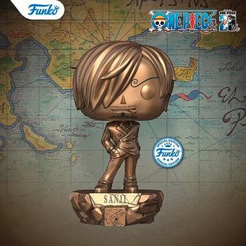Sanji Funko Pop Plus One Piece Bronze Statue with hard case beschikbaar voor biedingen
