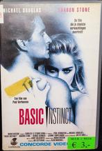 Basic Instinct VHS ex-rental, Cd's en Dvd's, Ophalen of Verzenden, Zo goed als nieuw, Vanaf 16 jaar
