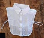 17x blouse nep kraagje kraag wit, Ophalen of Verzenden, Wit