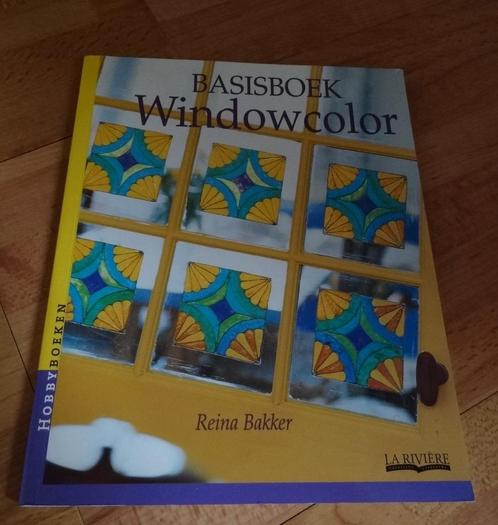 basisboek Windowcolor - Reina Bakker raamschilderen, Boeken, Hobby en Vrije tijd, Zo goed als nieuw, Tekenen en Schilderen, Ophalen of Verzenden
