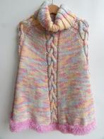 Schattige poncho, vest  mt. 134/140/146, Ophalen of Verzenden, Zo goed als nieuw, Meisje, Trui of Vest