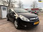 Opel Corsa 1.4-16V Enjoy Airco/LM Velgen/Nieuwe APK, Voorwielaandrijving, Stof, Gebruikt, Zwart