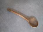 Houten lepel voor waxinelichtje, Ophalen of Verzenden, Hout, Minder dan 25 cm