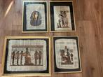 Schilderijen met Egyptische afbeeldingen, Huis en Inrichting, Woonaccessoires | Schilderijen, Tekeningen en Foto's, Ophalen of Verzenden