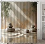 Zen douchegordijn 120x180 cm, Antiek en Kunst, Ophalen of Verzenden