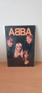 ABBA Blikken Bord 20x30 cm, Verzamelen, Muziek, Artiesten en Beroemdheden, Ophalen of Verzenden, Overige typen