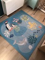 Ikea Blåvingad Kinderkamer Vloerkleed, Ophalen, 100 tot 150 cm, Blauw, Vierkant