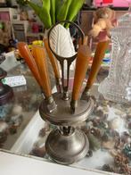 rekje met fruitmesjes antiek, Antiek en Kunst, Ophalen of Verzenden