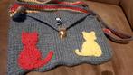 Gehaakt cross body tasje, Ophalen of Verzenden, Zo goed als nieuw, Schoudertasje