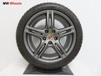 Originele Porsche Panamera 20 inch velgen 971 winterbanden, Auto-onderdelen, Banden en Velgen, Gebruikt, 275 mm, Banden en Velgen