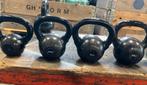 Rubber coated kettlebells 4-6-8-10-12 en 16 kg kettlebell, Sport en Fitness, Fitnessmaterialen, Ophalen, Gebruikt, Kettlebell