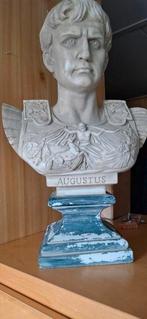 Buste van Caesar Augustus. 28 cm., Ophalen of Verzenden, Zo goed als nieuw