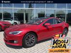 Tesla Model S 75D | Panoramadak | 12 MAANDEN BOVAG GARANTIE, Stof, Gebruikt, Lichtsensor, Origineel Nederlands
