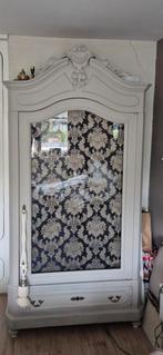 Mooie oude kast met kuif, Antiek en Kunst, Ophalen