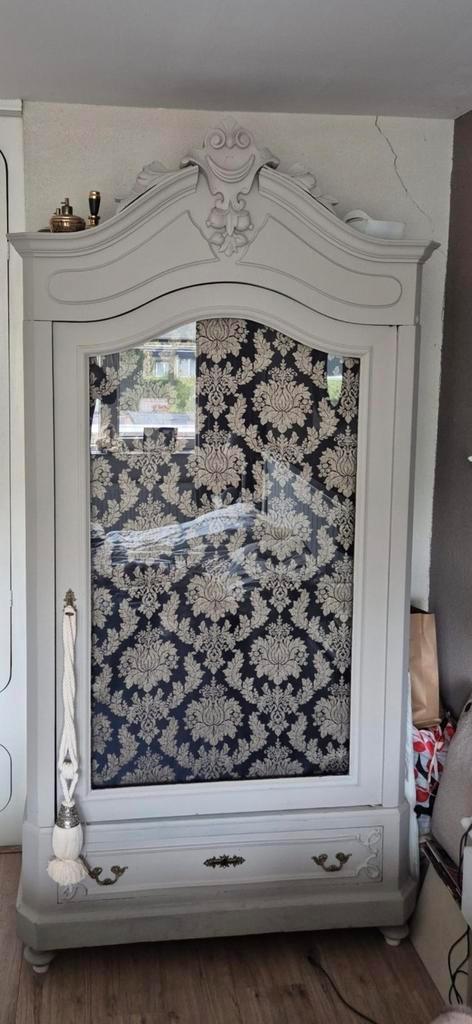 Mooie oude kast met kuif, Antiek en Kunst, Antiek | Meubels | Kasten, Ophalen