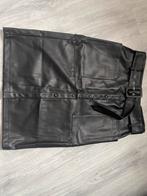 Leren rok, Kleding | Dames, Rokken, Maat 38/40 (M), Zwart, Ophalen of Verzenden, Zo goed als nieuw