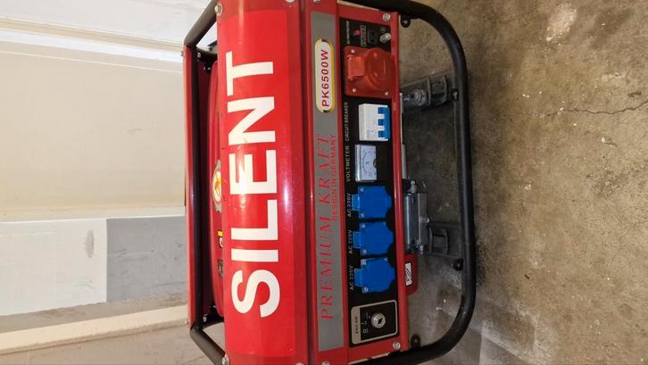 silent, Doe-het-zelf en Verbouw, Aggregaten, Zo goed als nieuw, Benzine, 30 kVA of meer, Ophalen