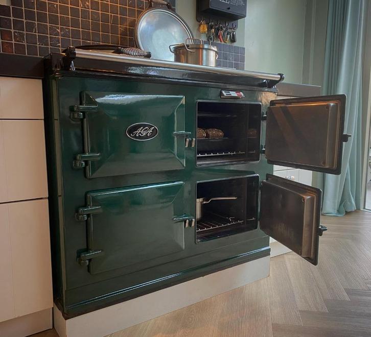 SUPER MOOIE ELEKTRISCHE AGA 3 OVEN IN NIEUW STAAT, Witgoed en Apparatuur, Fornuizen, Zo goed als nieuw, Vrijstaand, Elektrisch