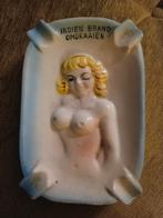 Sexy asbak met tekst /naakt/ nude, Ophalen of Verzenden, Zo goed als nieuw, Asbak