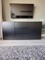 Tv kast zwart, Huis en Inrichting, Ophalen, 150 tot 200 cm, Zo goed als nieuw, Minder dan 100 cm