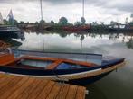Mooie grote vlet, Watersport en Boten, Ophalen, Staal, Binnenboordmotor, Zo goed als nieuw
