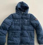 Petrol donkerblauwe winterjas maat 152, Petrol, Ophalen of Verzenden, Zo goed als nieuw, Jongen