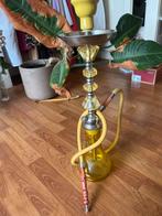 Decoratieve waterpijp shisha hookah geel, Verzamelen, Ophalen of Verzenden, Zo goed als nieuw, (Water)pijp