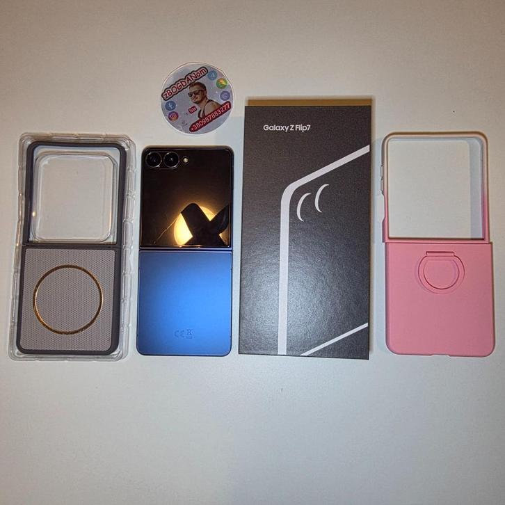 Samsung Galaxy Z Flip 7 Blue 12/256 GB, Perfect Condition, Telecommunicatie, Mobiele telefoons | Samsung, Zo goed als nieuw, Galaxy Z Flip