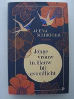 Alena Schröder – Jonge vrouw in blauw bij avondlicht, Ophalen of Verzenden, Zo goed als nieuw, Europa overig