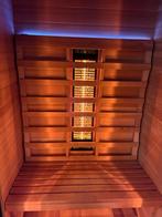 Infrarood Sauna - Ontspanning en Wellness, Sport en Fitness, Sauna, Ophalen of Verzenden, Zo goed als nieuw, Infrarood, Complete sauna